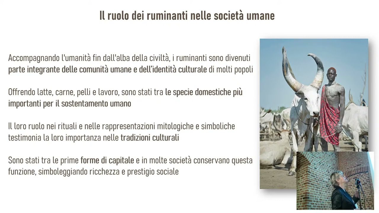 La produzione del latte: evoluzione dei ruminanti da latte e delle popolazioni umane, Anna Sandrucci