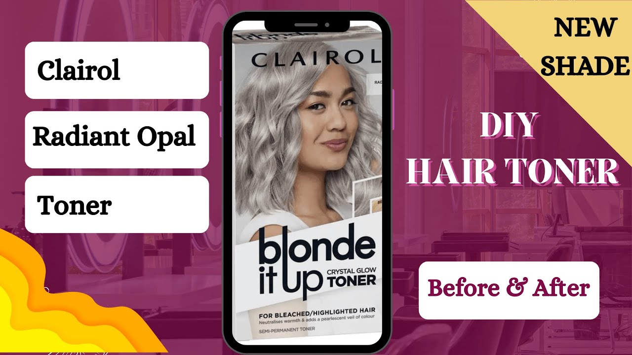 DIY Hair toner at home - Radiant Opal