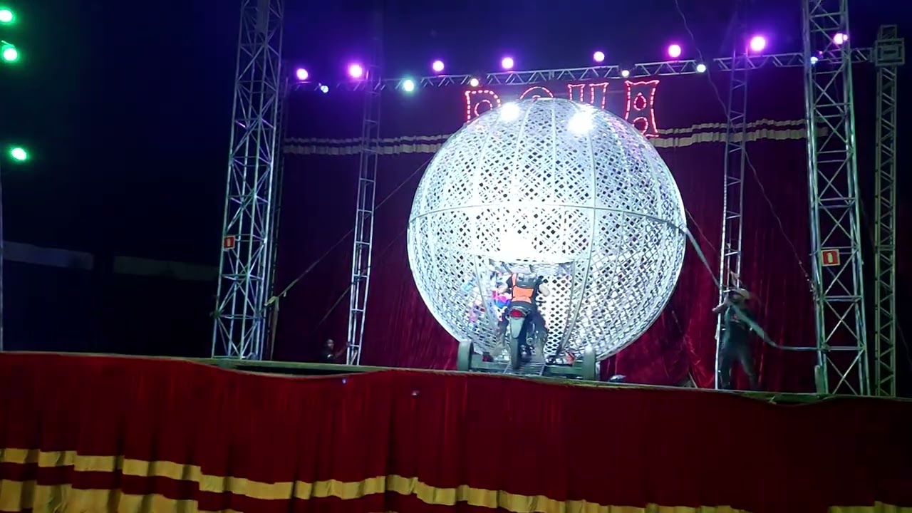 Passeio no circo - Globo da Morte