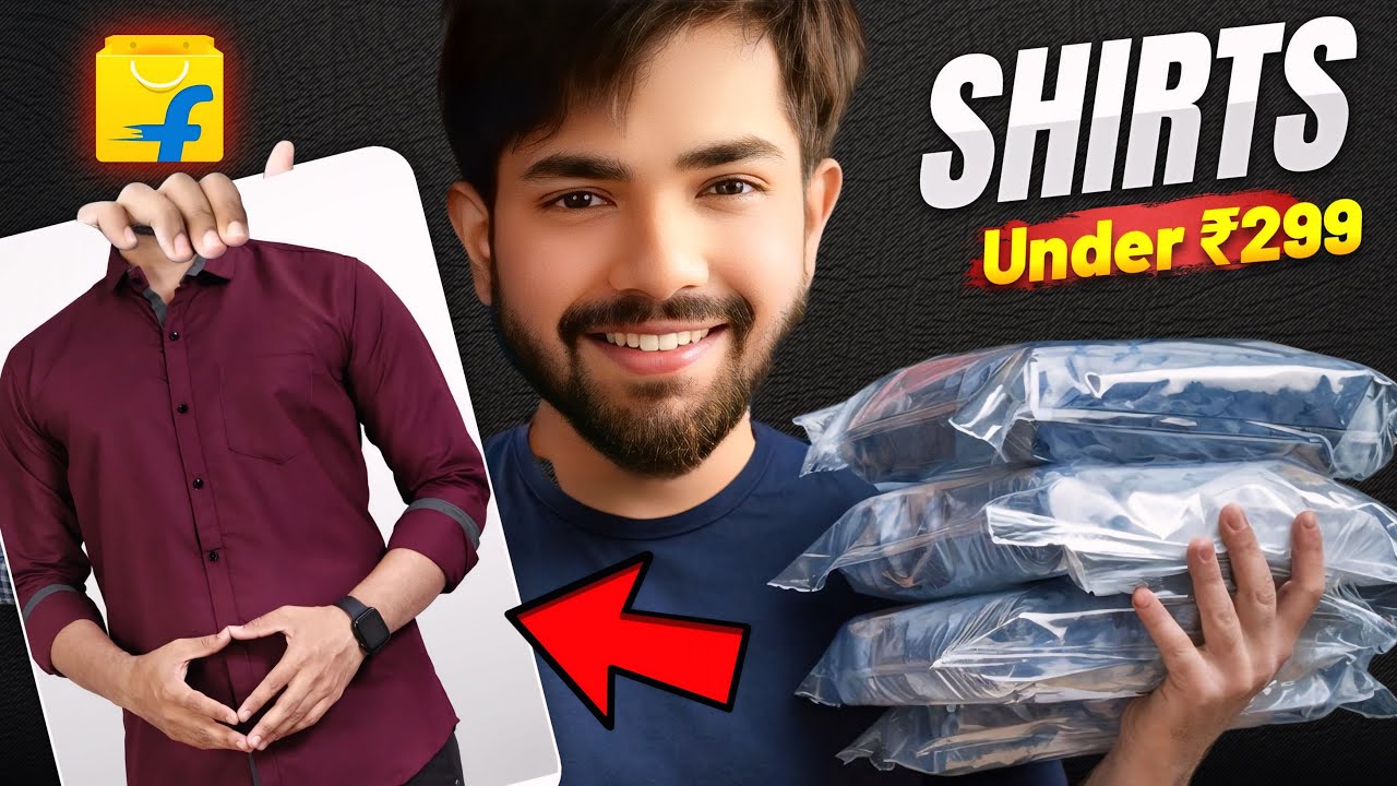 Top 5 Solid Shirts for Men Under 300 on Flipkart (2025) | Best Budget Casual Shirts!