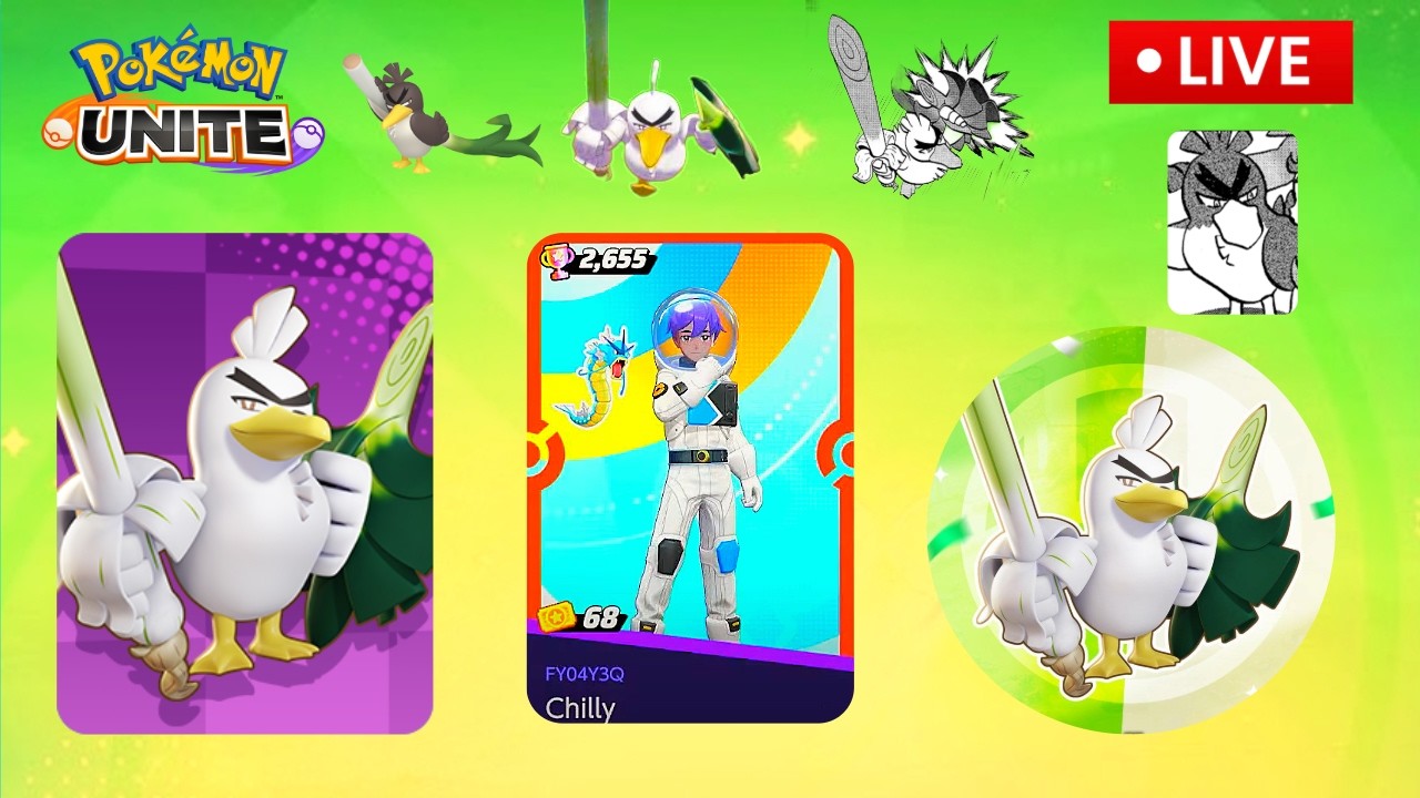 Sirfetch'd is Here & Vanguard Bell Stuff In | Pokémon Unite (Day 25)