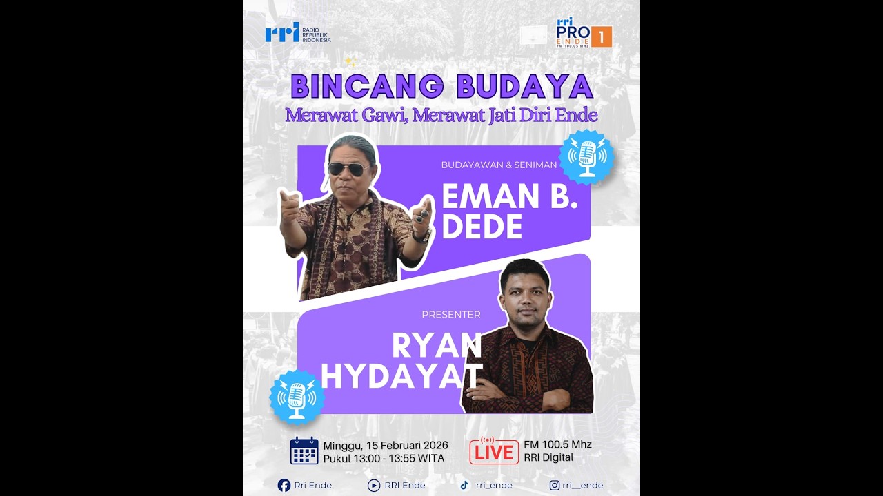 BINCANG BUDAYA // Merawat Gawi, Merawat Jati Diri Ende