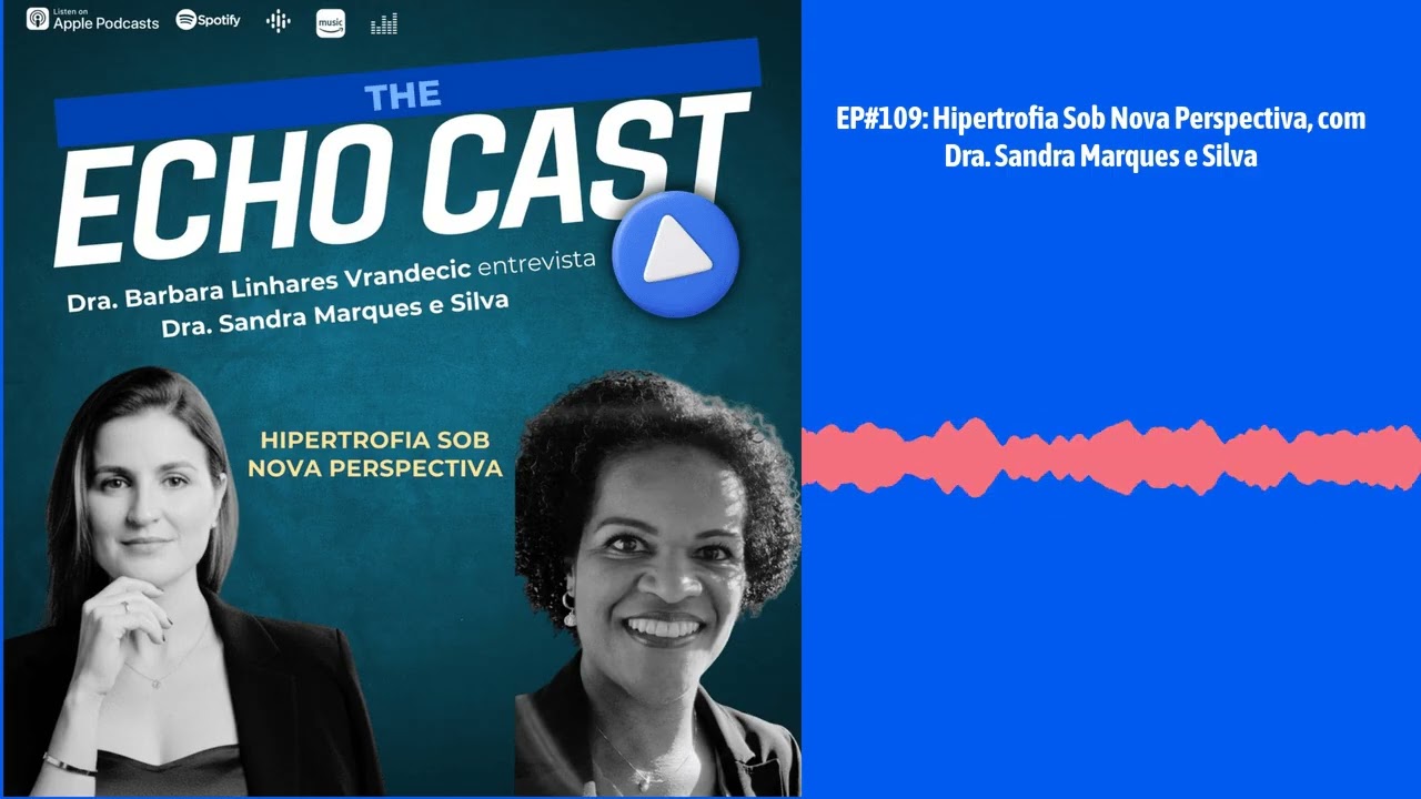 EP#109: Hipertrofia Sob Nova Perspectiva, com Dra. Sandra Marques e Silva | The Echocast
