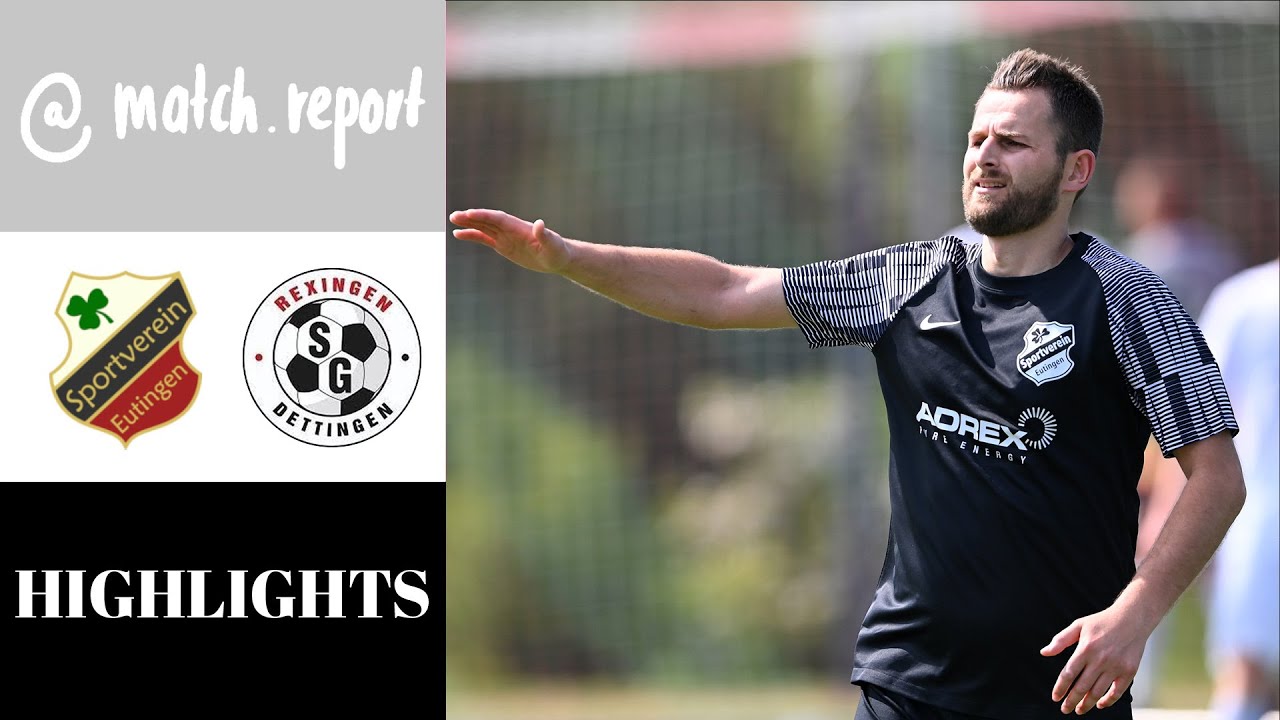 SV Eutingen - SG Rexingen/Dettingen (Kreisliga A2 NSW) | Highlights | Match.Report