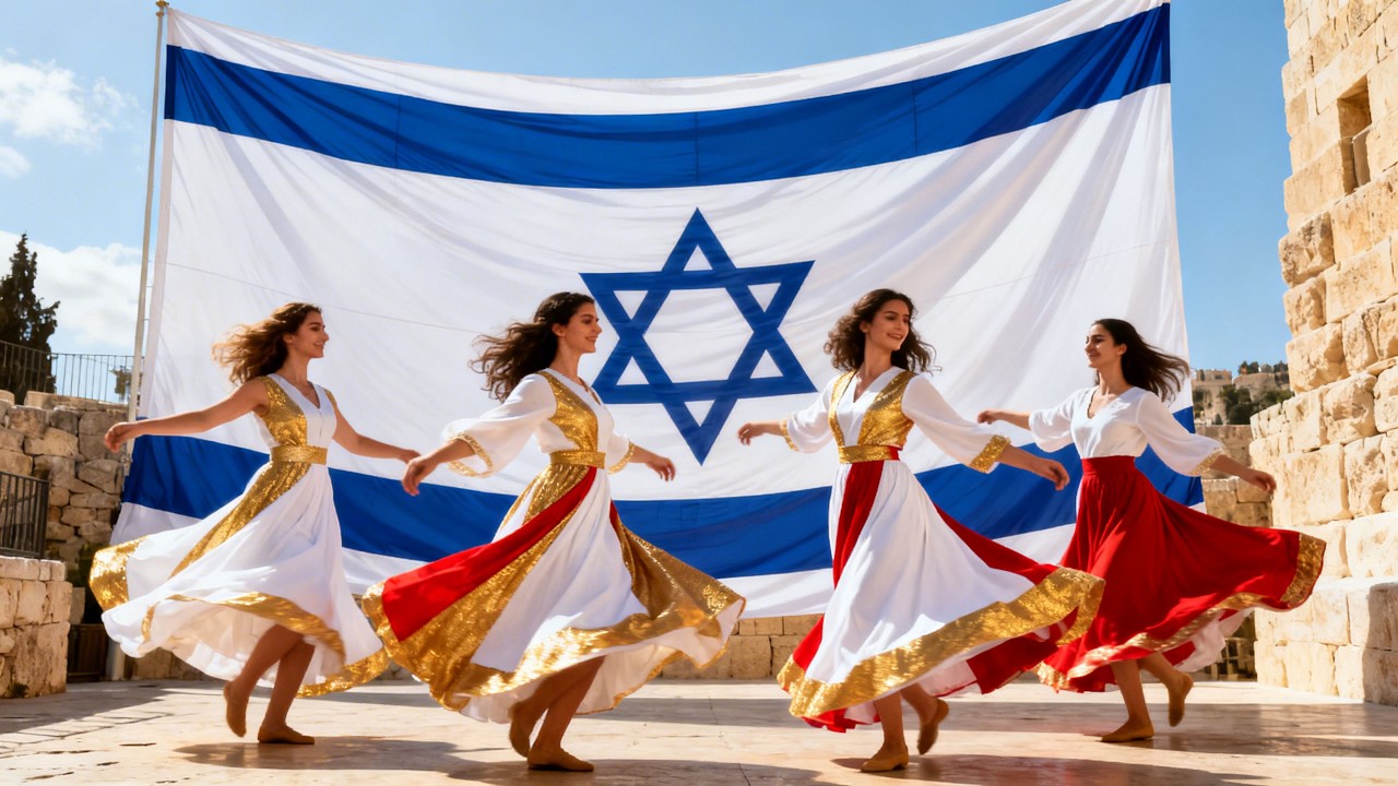 Jerusalem Sunset Worship from Israel | Golden Rooftop Hebrew Music