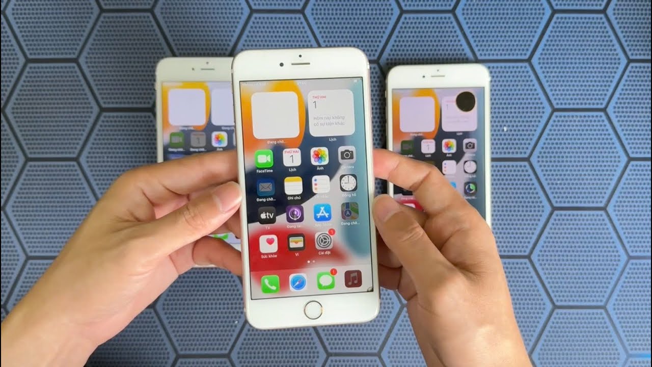 3 Máy Iphone 6S Plus Với 3 Bộ Nhớ và Tình Trạng Khác Nhau ?