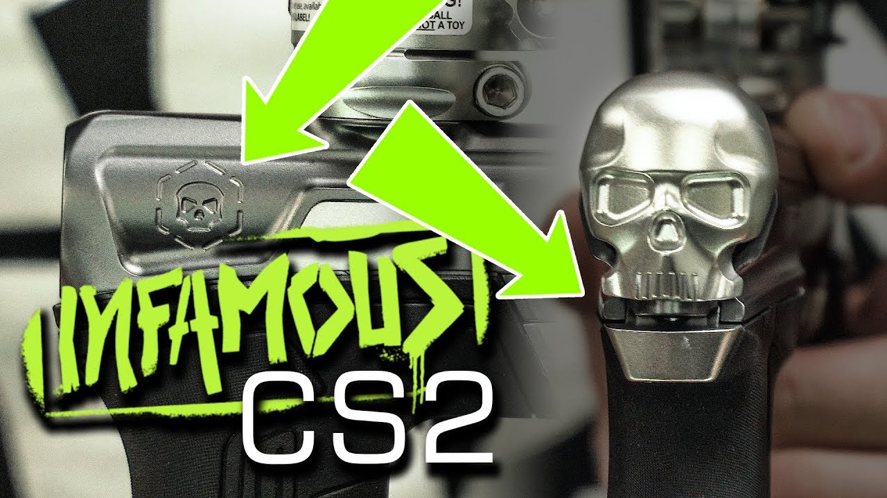 Infamous Skull Edition CS2 Marker by Planet Eclipse | Lone Wolf Paintball Michigan