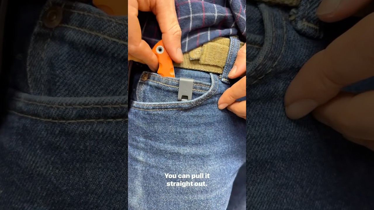 This Knife Hides in Your Watch Pocket!