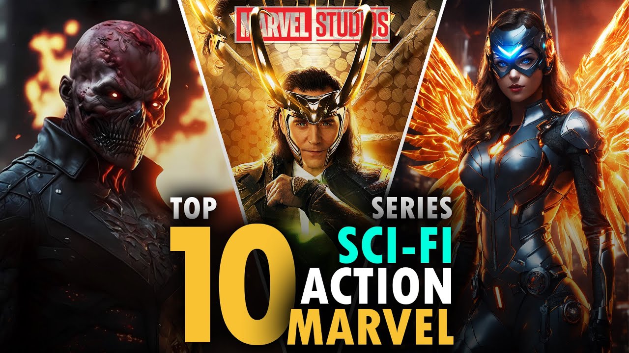 10 самых популярных веб-сериалов MARVEL всех времён | Лучший научно-фантастический веб-сериал в жанре экшн на Disney Plus