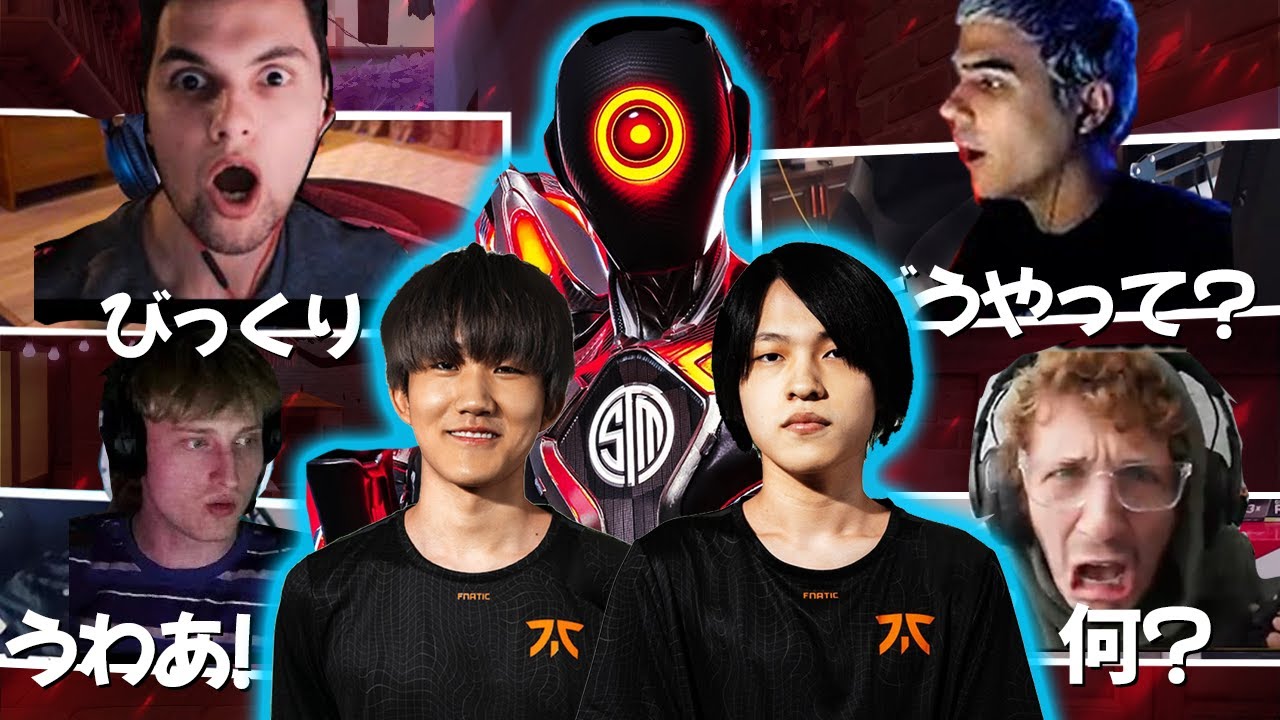 【APEX】 APEX プロ/ストリーマーは日本プロプレイヤー (Crylix, YukaF, Cheeky, Meltstera,...のベストプレイに 反応する