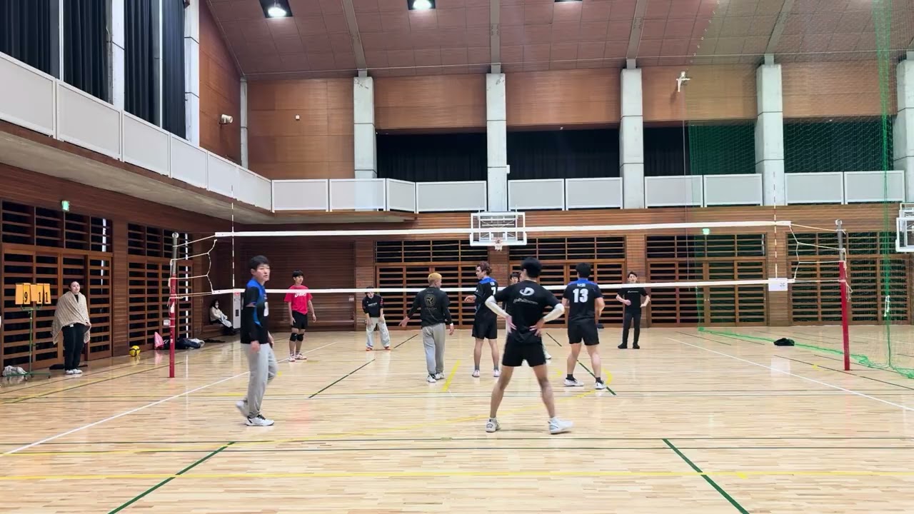 260206【千葉市社会人バレーボール 近隣大会】12会vsEAST練習1