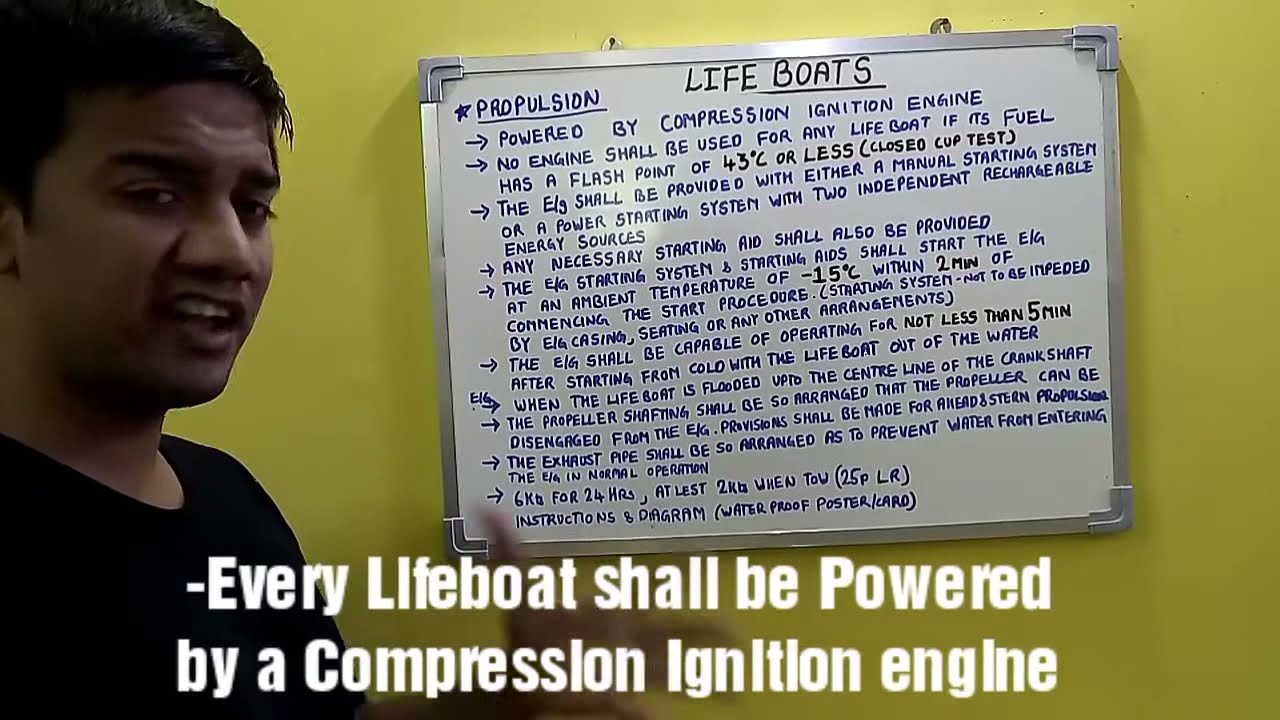 Lifeboat as per SOLAS , Part 1