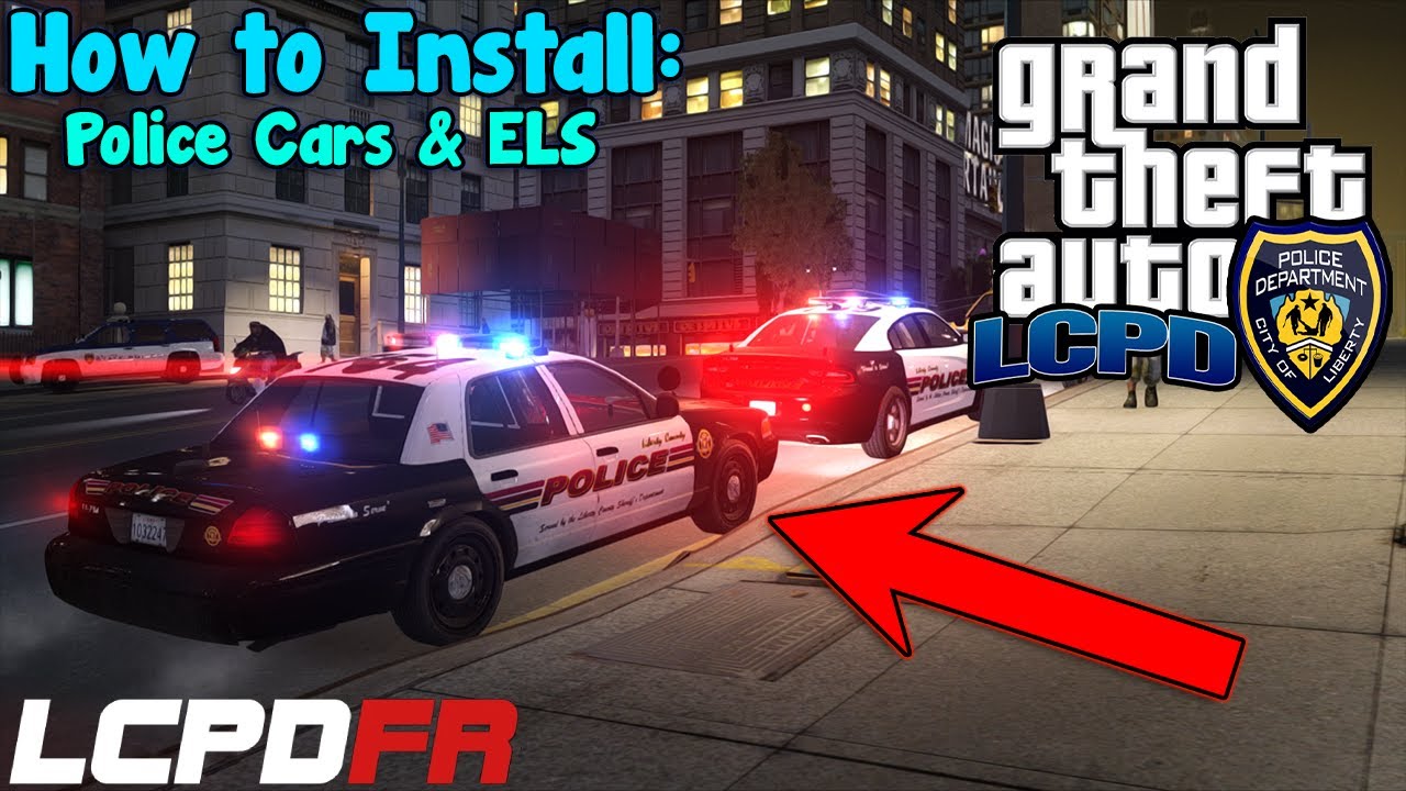 How to Install Police Cars and ELS For GTA 4 LCPDFR 2022 **EASY** (WORKING 2024)