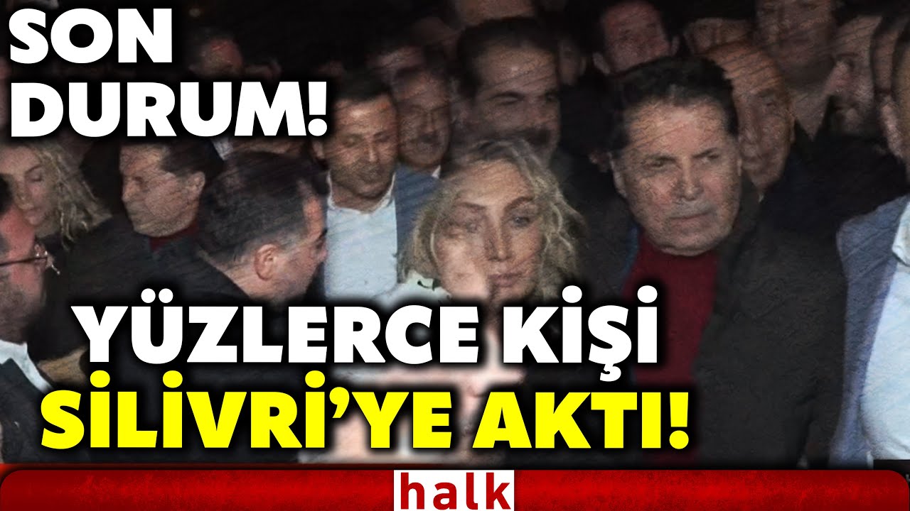 TARİHİ G&Ouml;R&Uuml;NT&Uuml;LER! Ahmet &Ouml;zer tahliye edildi... Y&uuml;zlerce kişi destek i&ccedil;in Silivri'ye akın etti!