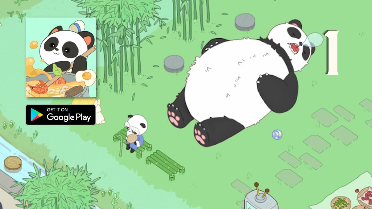 Panda Noodle - Idle Game Gameplay Walkthrough Part 1 (Android)