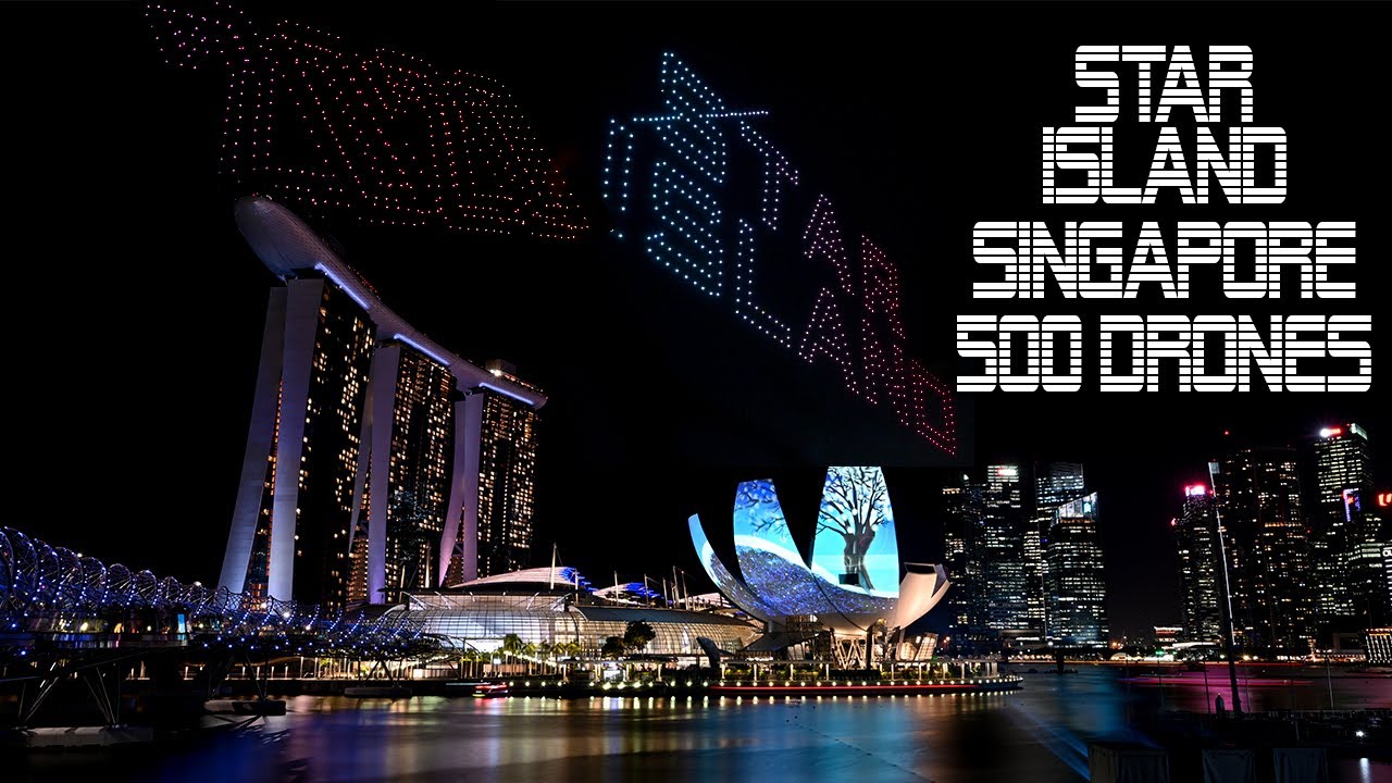 STAR ISLAND SINGAPORE COUNTDOWN EDITION 2019-2020 ~ 500 Drone Part 2