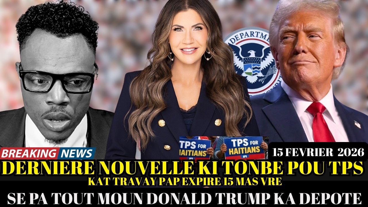 NOUVEL CHO KAT TRAVAY PAP EXPIRE 15 MAS ,MEN VERITE A VIN TANDE,TRUMP PAP DEPOTE TOUT MOUN