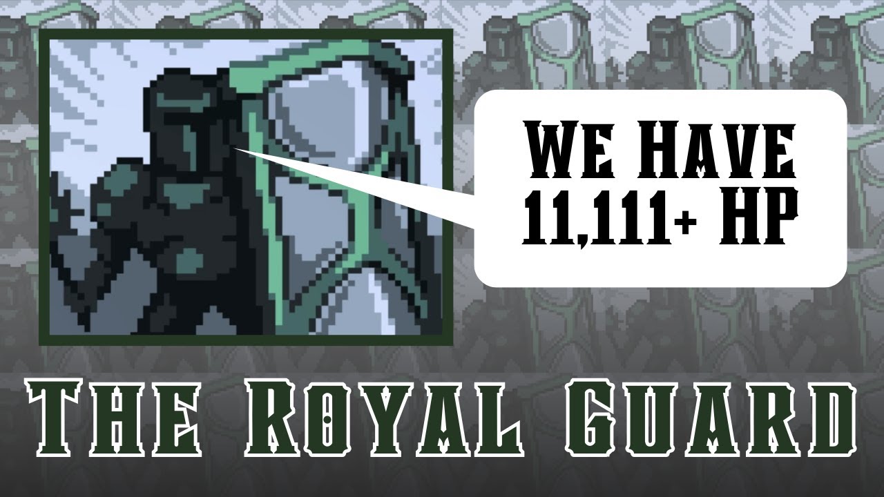 Tankiest Royal Guard | 9 Kings King of Nothing Quest Mode