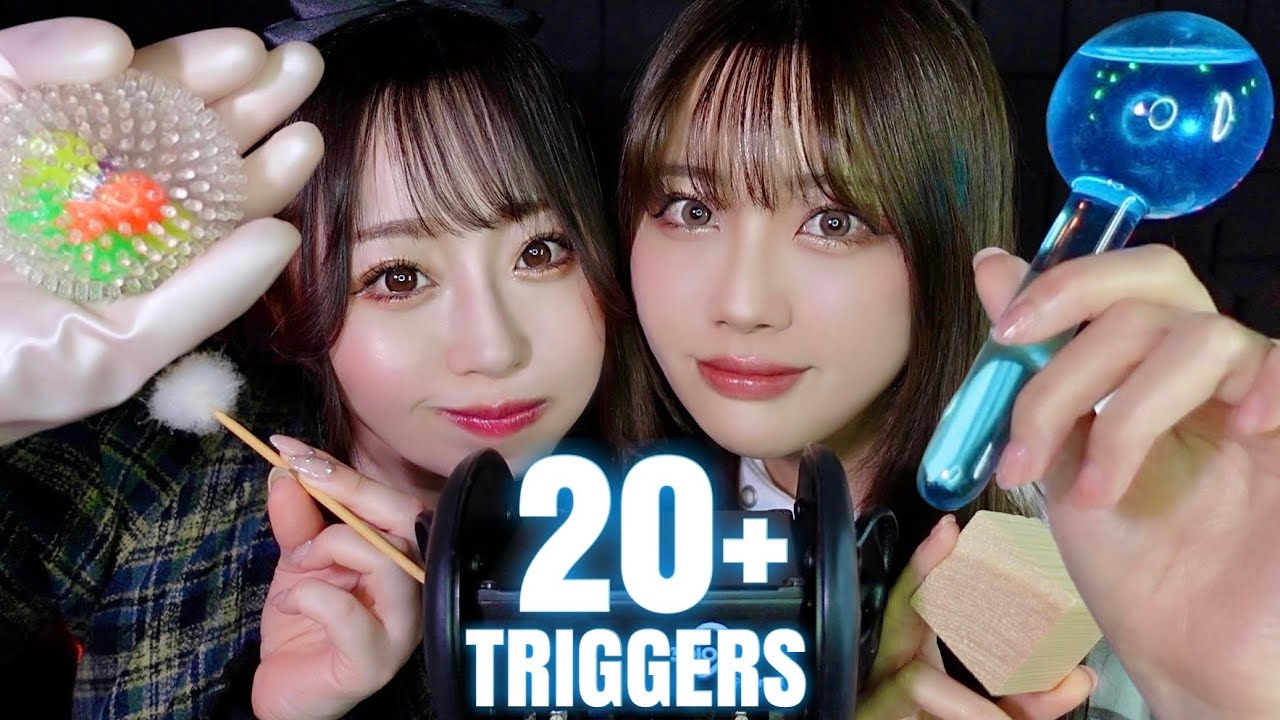 SUB✔︎)ASMR с ASMR начинающим другом👭[20+ Tingly Triggers]