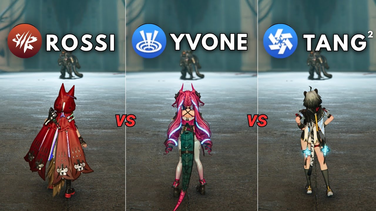 Who is the BEST DPS?? Rossi vs Yvonne vs Tangtang !! [ Arknights: Endfield ]