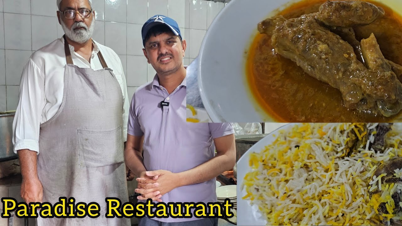Mutton joints ,Mutton Pulao &Murgh e Musalim❤️ by Paradise Resturent Lahore's oldest Desi food joint
