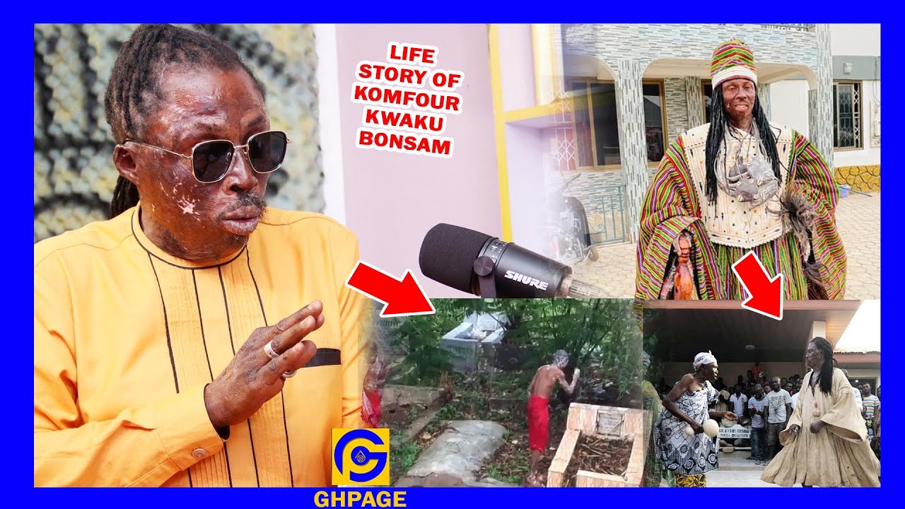 Kwaku Bonsam’s Life Story; How he inherited his ‘Abosom’, People who who diɛd, Cemɛtry Scαry Moments