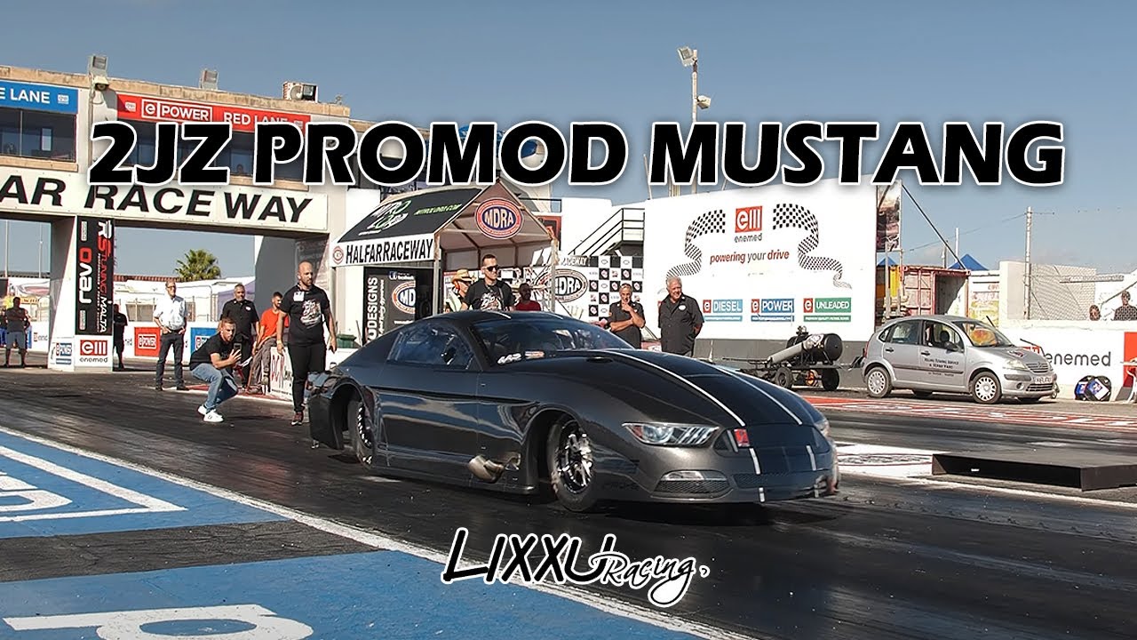 Lixxu Racing 2JZ Mustang Promod - MDRA Finals 2022