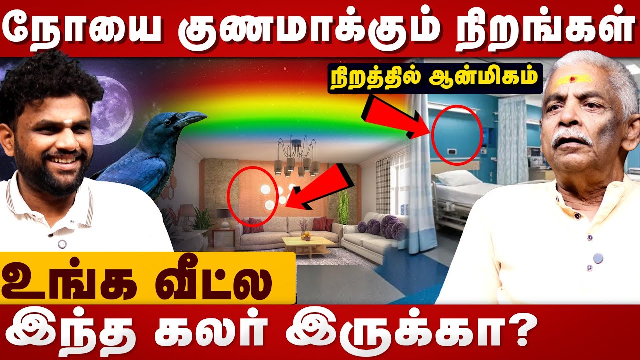 உங்க வீட்ல இந்த கலர் இருக்கா? | Colours |  Lalkudi Jothidar | The Divine Tamil