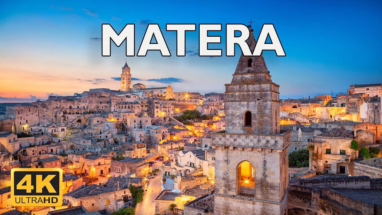 Matera, Italy 🇮🇹 | 4K Drone Footage