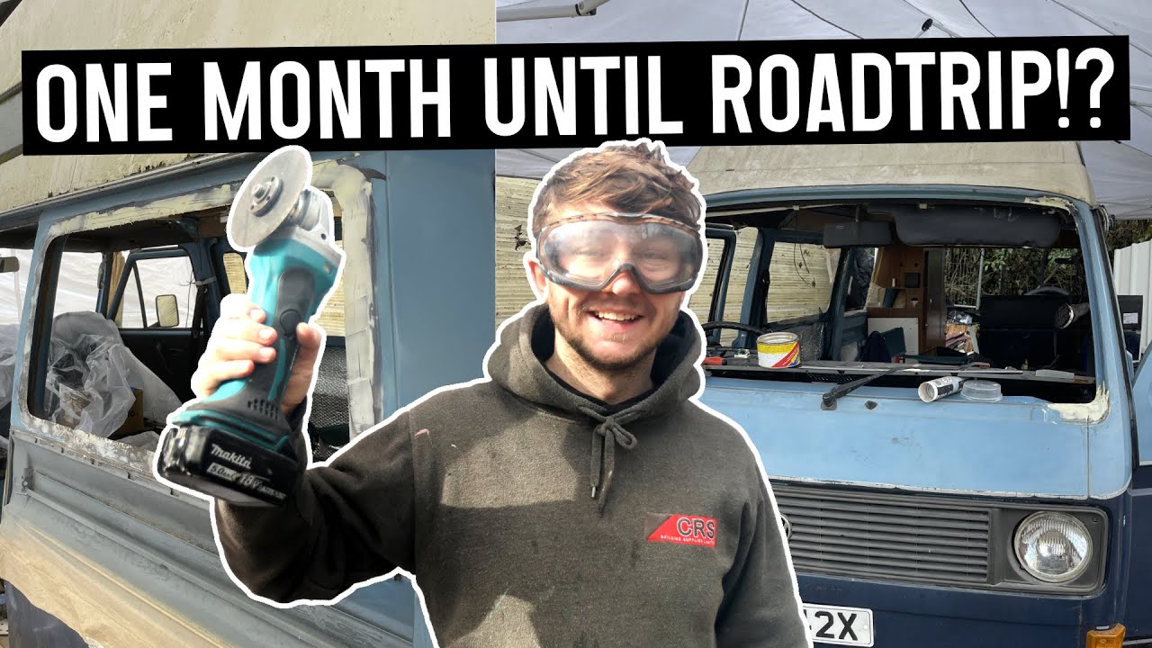 EMPTY VAN TO TINY HOME - ONE MONTH LEFT UNTIL WE LEAVE!
