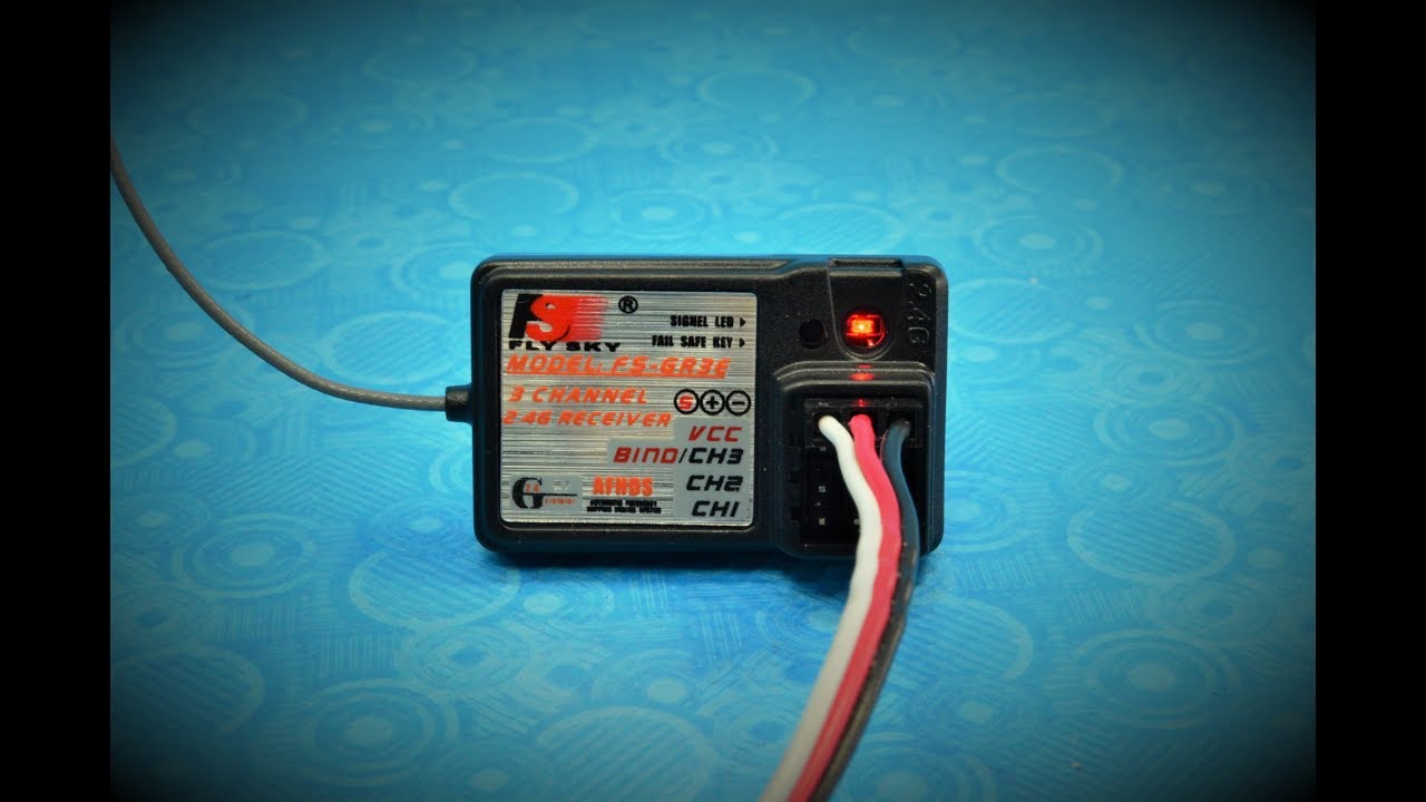 Enlazar Receptor.....  Y Conectar Motor, ESC y Servo.