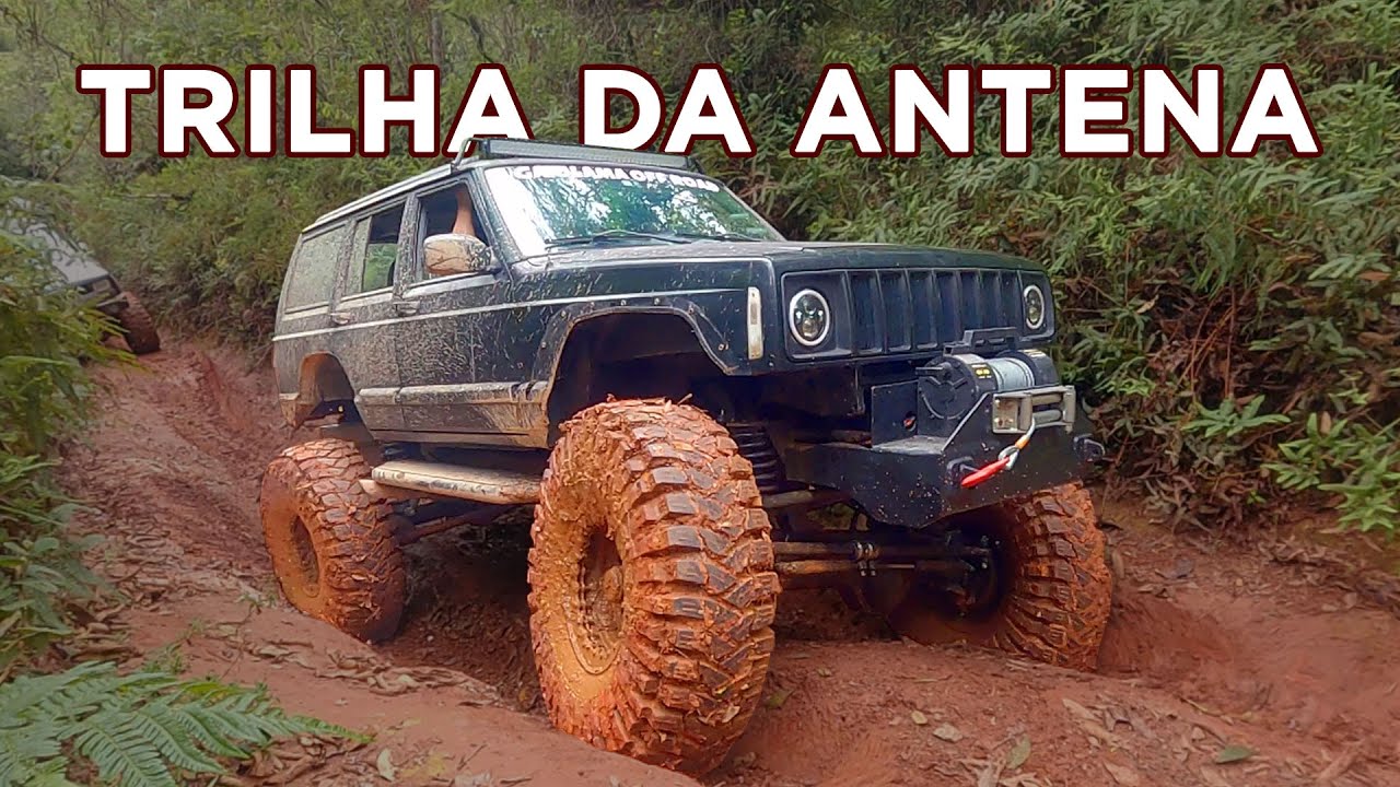 TRILHA DAS ANTENAS - Off Road 4x4 na Serra da Cantareira (Cherokee, JPX e Gaiola)
