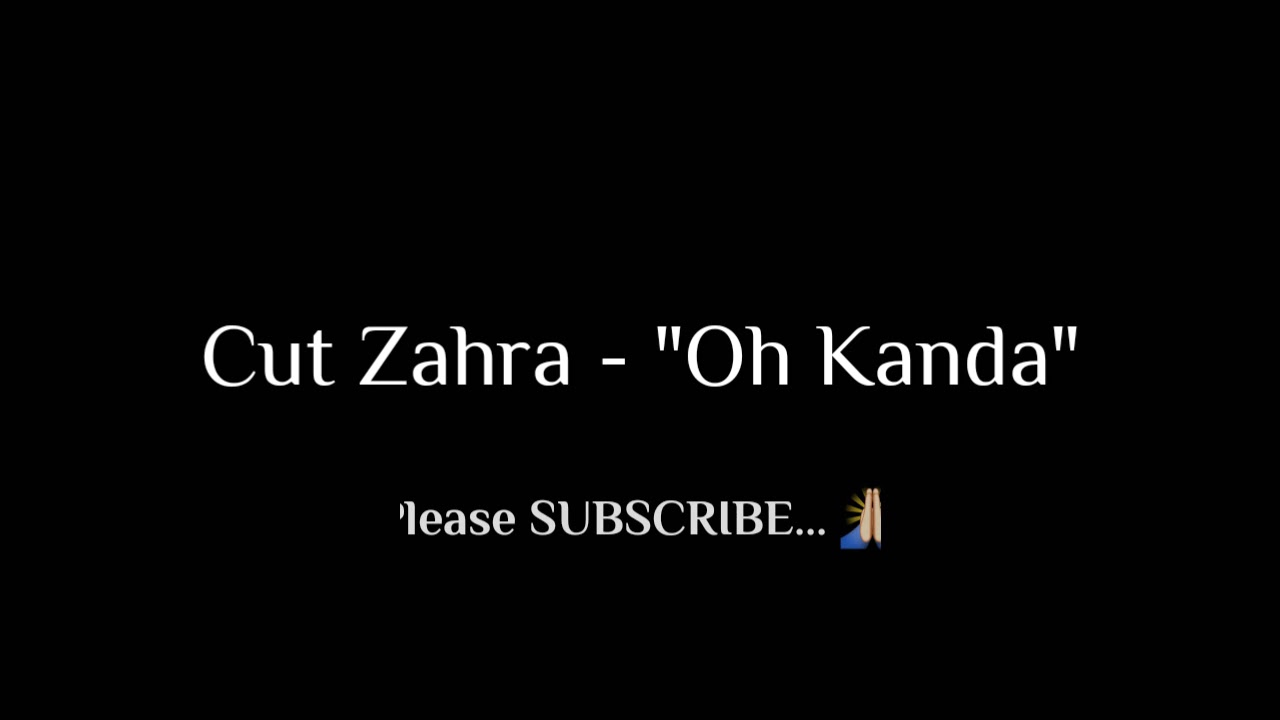 Lagu Aceh Terbaru 2018-Oh Kanda (Cut Zahra)