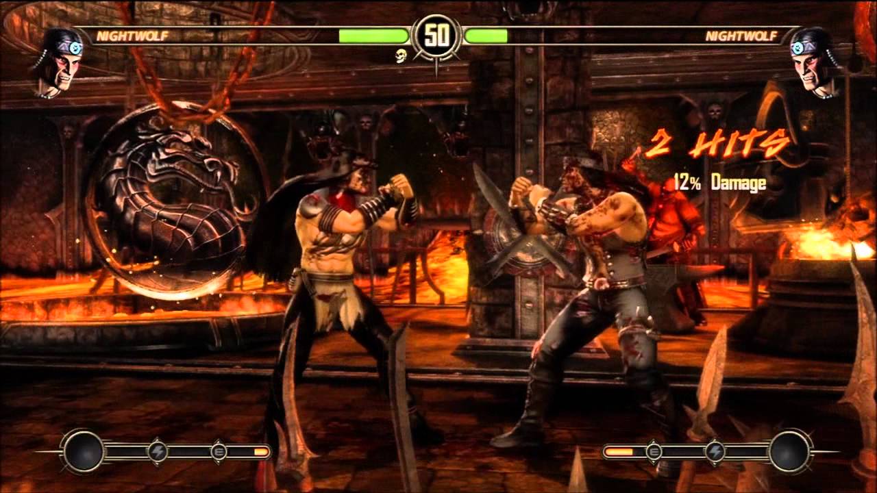 Mortal Kombat 9 - Nightwolf Expert Arcade Ladder (No Matches or Rounds lost)