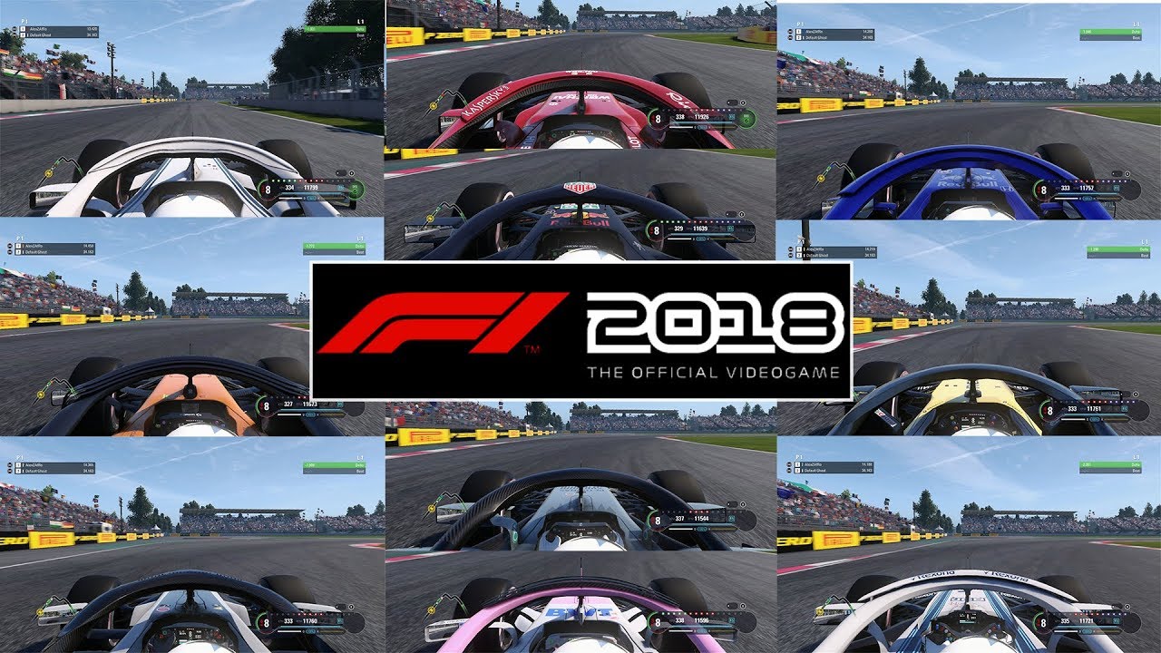 F1 2018 Top Speed Test - WHICH CAR IS THE FASTEST?