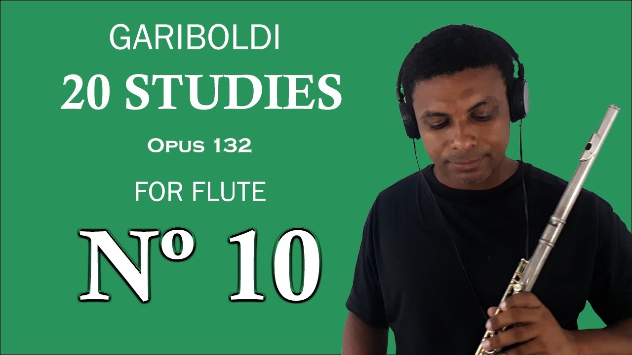 Gariboldi 20 Studies Op. 132 - Nº 10 - Flute Lessons for beginners
