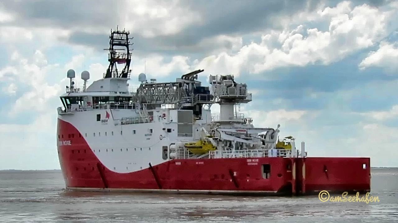 offshore supply vessel SIEM MOXIE LARE7 IMO 9676216 Emden seabound