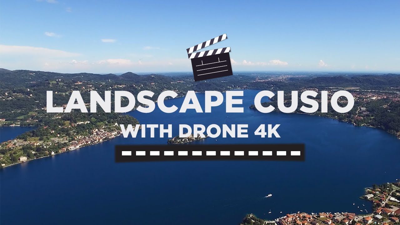 Landscape Cusio with drone 4K