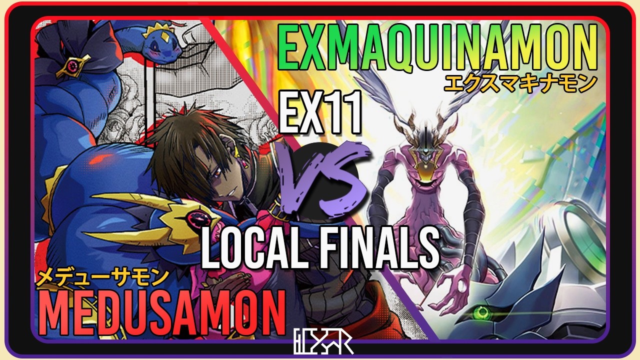 Медузамон против ЭксМакинамона [Финал Digimon TCG EX11, локальный этап] Комментарии к матчу