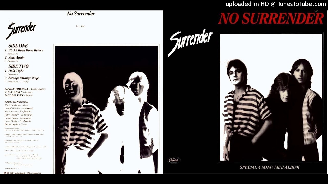 Surrender (feat. Alfie Zappacosta) -  It's All Been Done Before