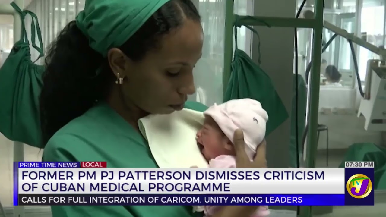 Former PM Patterson Dismisses Criticism Of Cuban Medical Programme  | TVJ News