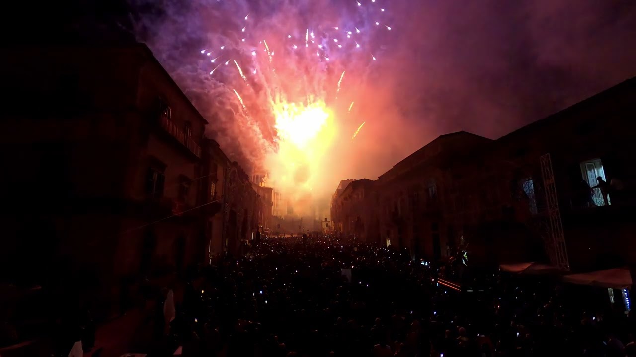 San Giorgio Ragusa 2022, piromusicale