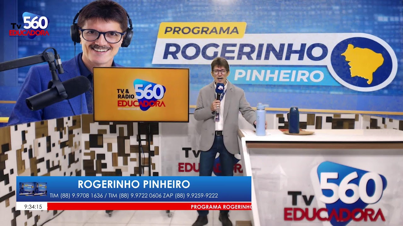 📺 PROGRAMA ROGERINHO PINHEIRO  🗓️ 10/03/2026