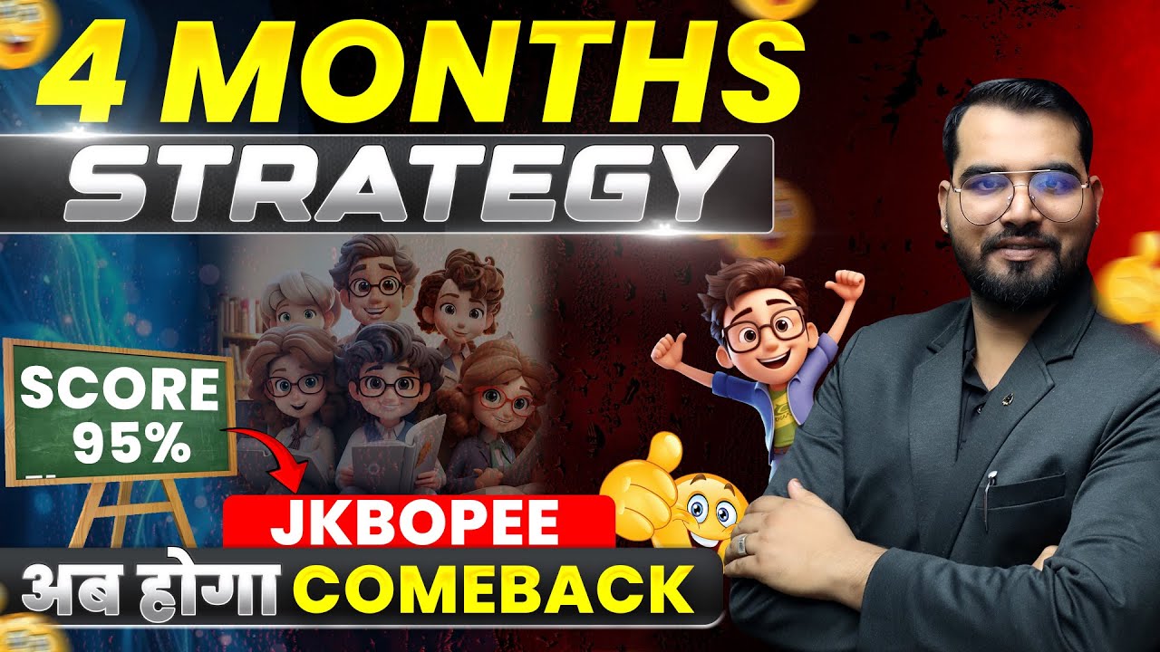 JKBOPEE BSc Nursing 2026 🔴 Complete Syllabus + Pattern ✅4 month Step-by-Step Selection Plan