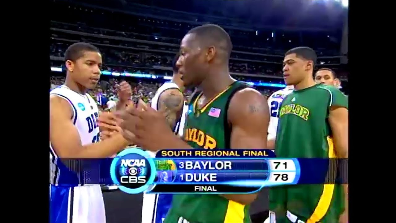 Baylor Bears vs Duke Blue Devils 03-28-2010