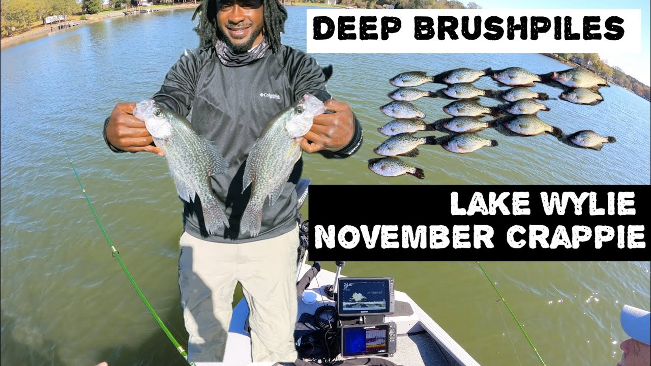 Ловля краппи на озере Уайли. Удалось поплавать с Карлом на глубокой удочке.