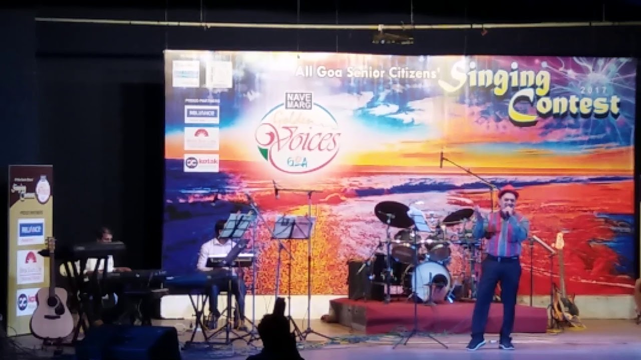 1st Place(Hindi) ~ All Goa Senior Citizens' Singing Contest (2017)