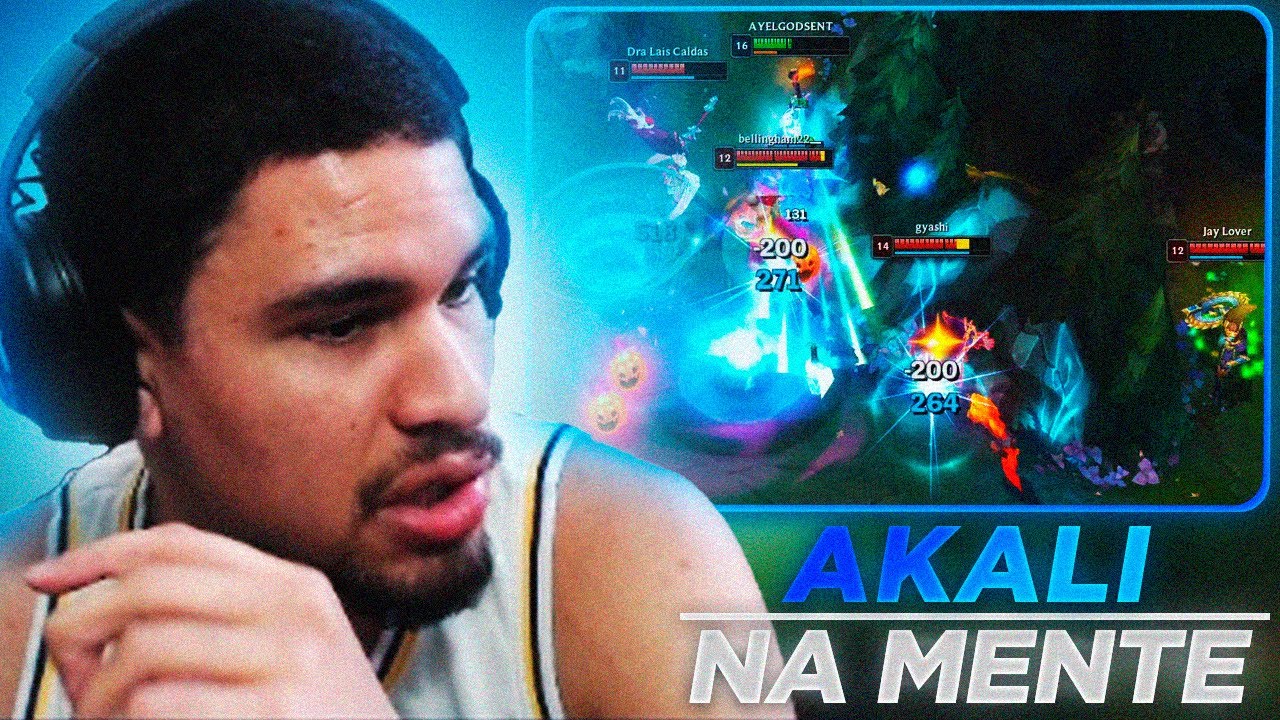 MINHA AKALI ENTROU NA MENTE DELES!