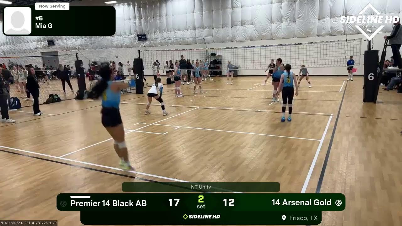 14 Arsenal Gold vs. Premier 14 Black AB (2026.01.31)