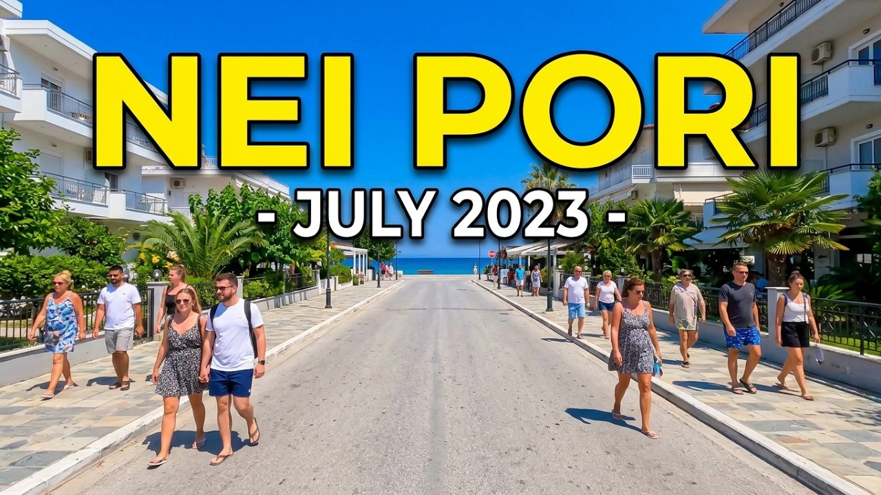 Nei Pori Walking Greece July 15 2023